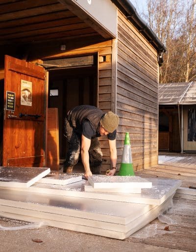 Cotswold Farm Park Changing Places Toilet - in progress