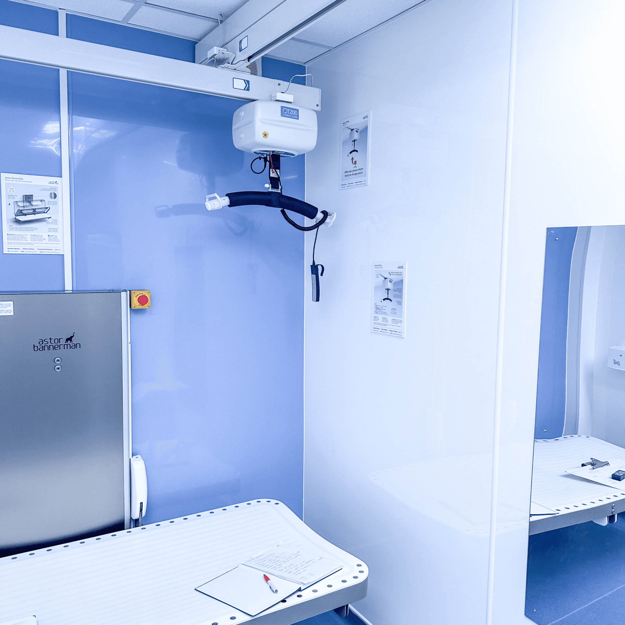 nhs lister hospital astor bannerman changing places ot200 hoist