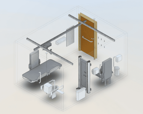 Changing Places Toilet CAD BIM Drawing Architect