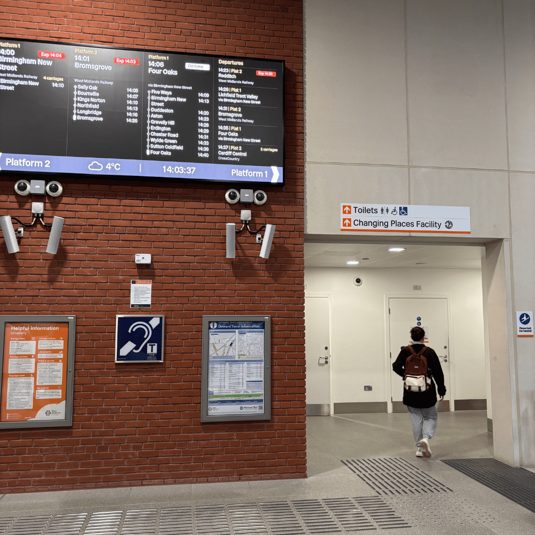 University Station Birmingham Changing PLaces Toilet